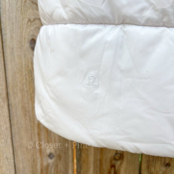 Lululemon Roam Far Wool 3-in-1‎ Jacket Size 8 Heathered Light Chrome - Picture 11 of 17